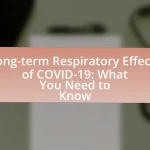Long-term Respiratory Effects of COVID-19: What You Need to Know
