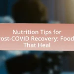 Nutrition Tips for Post-COVID Recovery: Foods That Heal