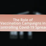 The Role of Vaccination Campaigns in Controlling Covid-19 Spread